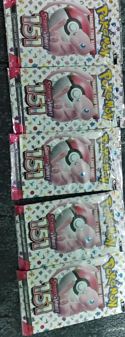 5 booster packs for 55$