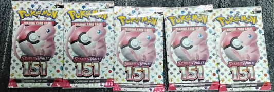 5 booster packs for 55$
